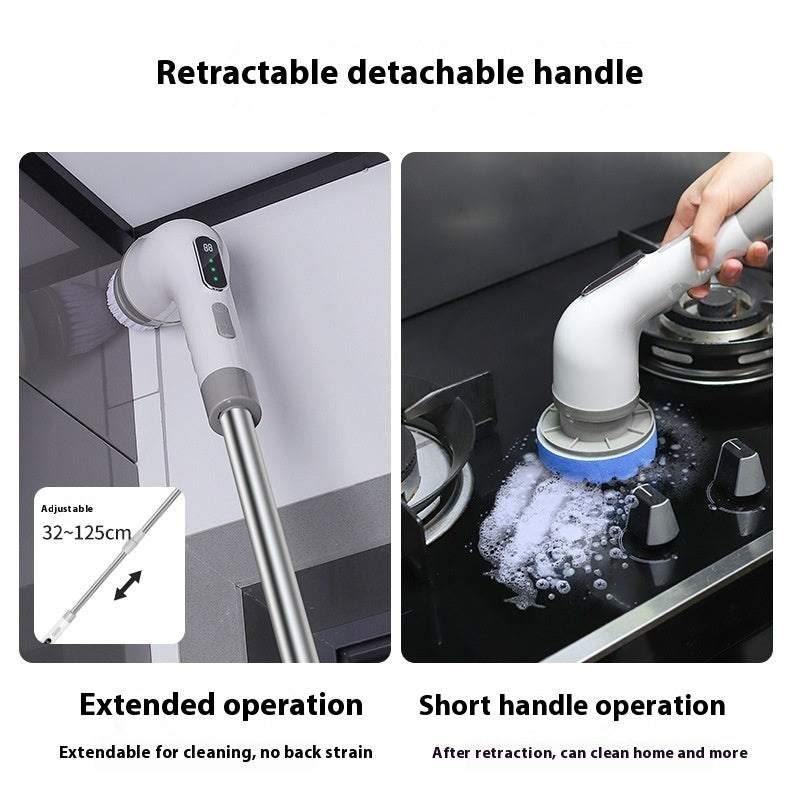 Multifunctional Electric Cleaning Brush Kitchen Bathroom