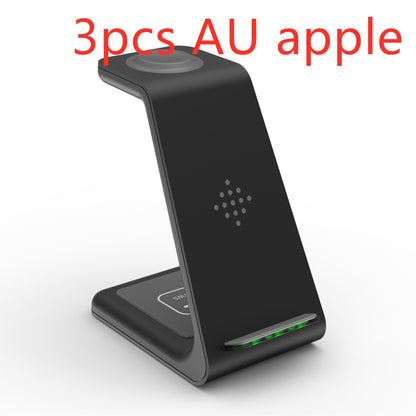 3 In 1 Fast Charging Station Wireless Charger Stand Wirele