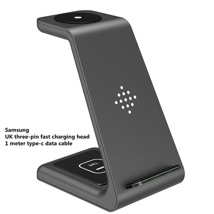 3 In 1 Fast Charging Station Wireless Charger Stand Wirele
