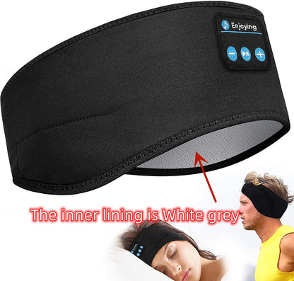 Wireless Bluetooth Sleeping Headphones Headband Thin Soft Elastic