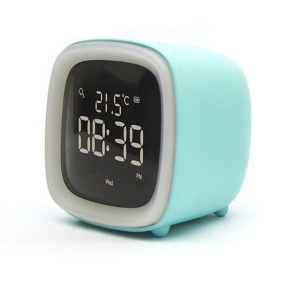 Rechargeable Alarm Clock Night Light Digital Electronic Clock