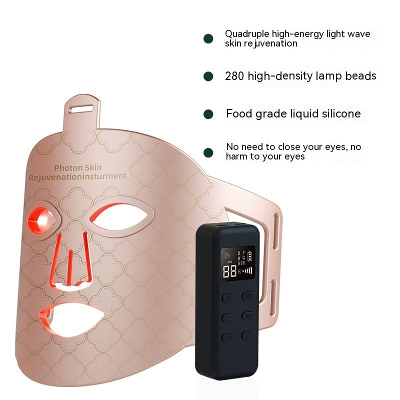 New Infrared Phototherapy Beauty Apparatus Face Led Colo