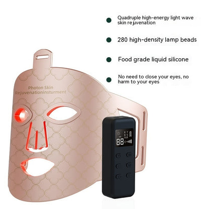 New Infrared Phototherapy Beauty Apparatus Face Led Colo