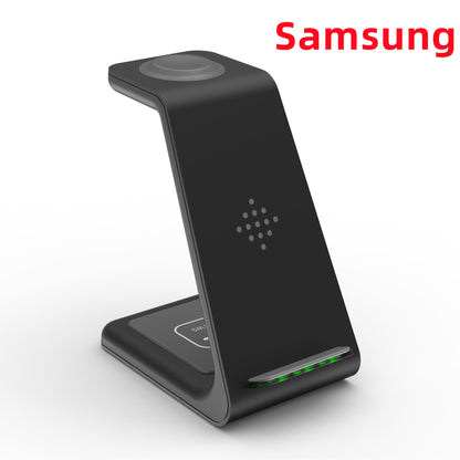 3 In 1 Fast Charging Station Wireless Charger Stand Wirele