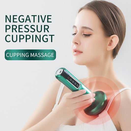 Electric Vacuum Cupping Anti-Cellulite Suction Cup Gua Sha