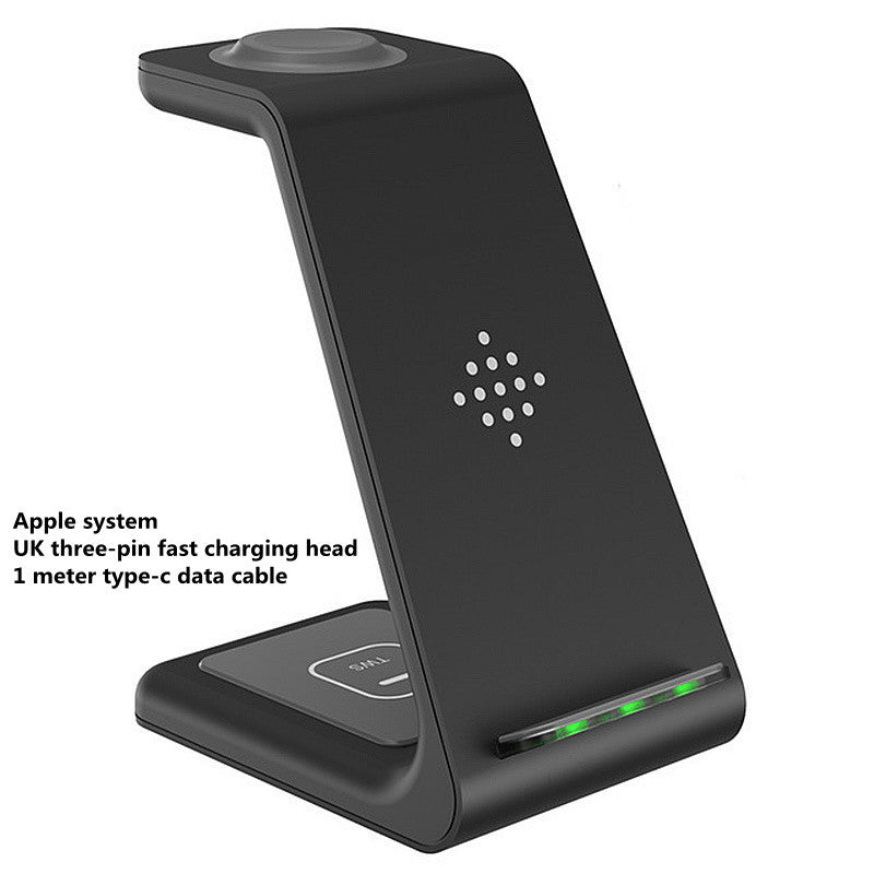 3 In 1 Fast Charging Station Wireless Charger Stand Wirele